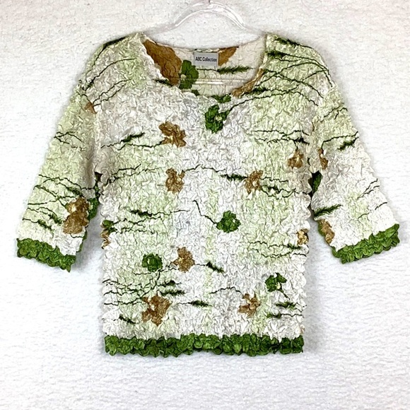 ABC Women’s Stretch Crepe Shirt Size Sm. - Picture 6 of 8